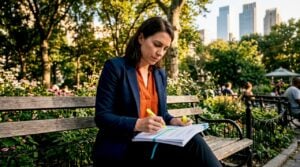 Investor reviewing commercial real estate insurance policies